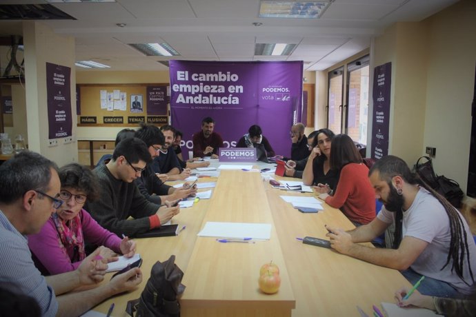 Reunión del Consejo Ciudadano andaluz de Podemos