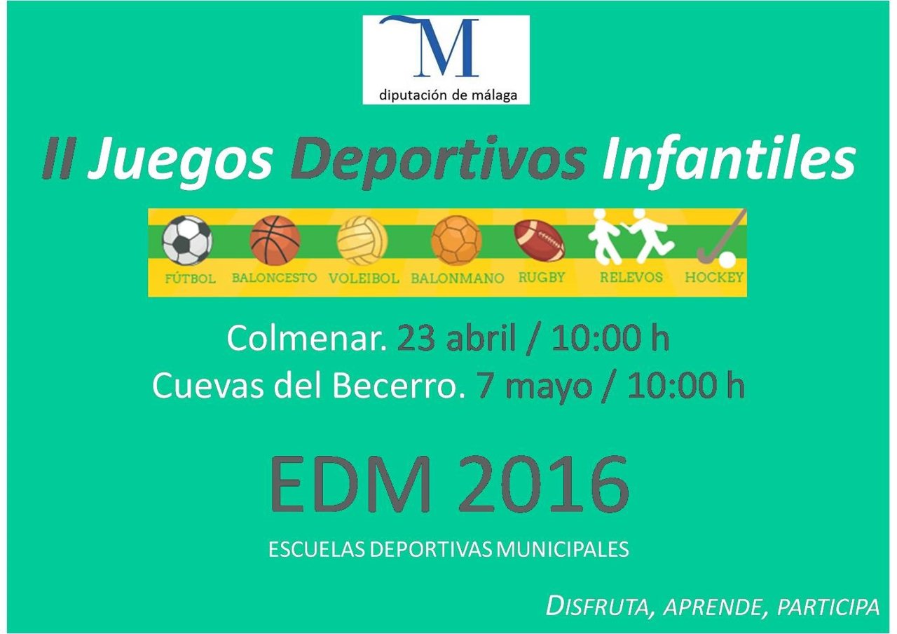  II Juegos Deportivos Infantiles 'Diputación De Málaga'