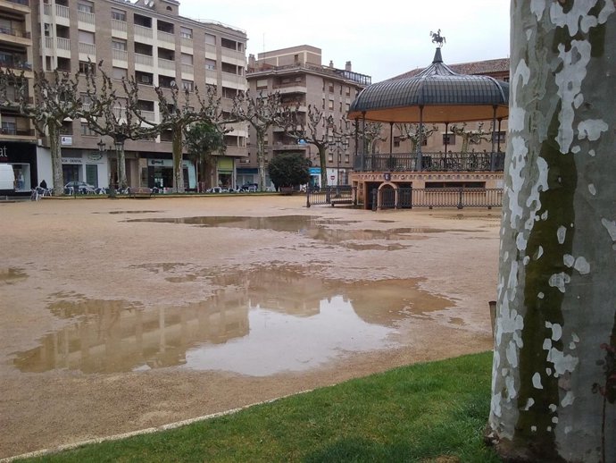 Plaza del Fuerte de Calatayud 