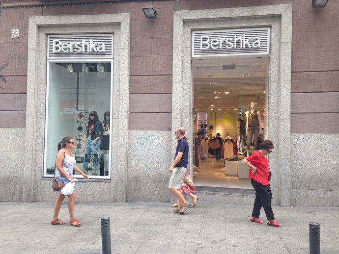 Tienda Bershka en el centro de Madrid