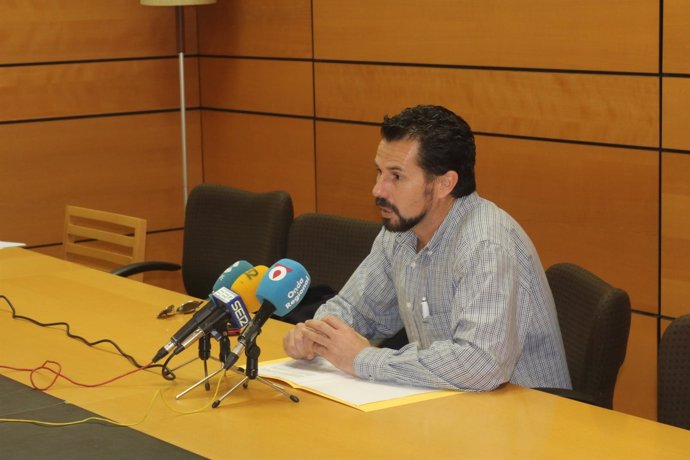 Mario Gómez en rueda de prensa