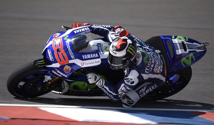 Jorge Lorenzo en el Gran Premio de Argentina