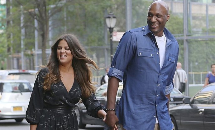 Kloe Kardashian y Lamar Odom