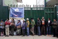 Las imágenes que deja la jornada electoral en Perú