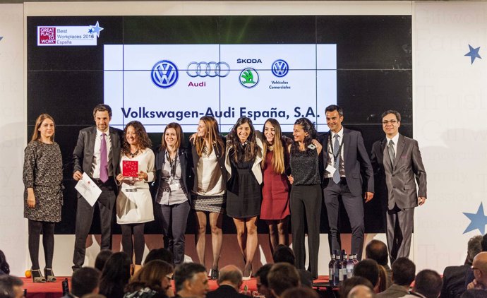 Volkswagen-Audi España, una de las mejores empresas para trabajar