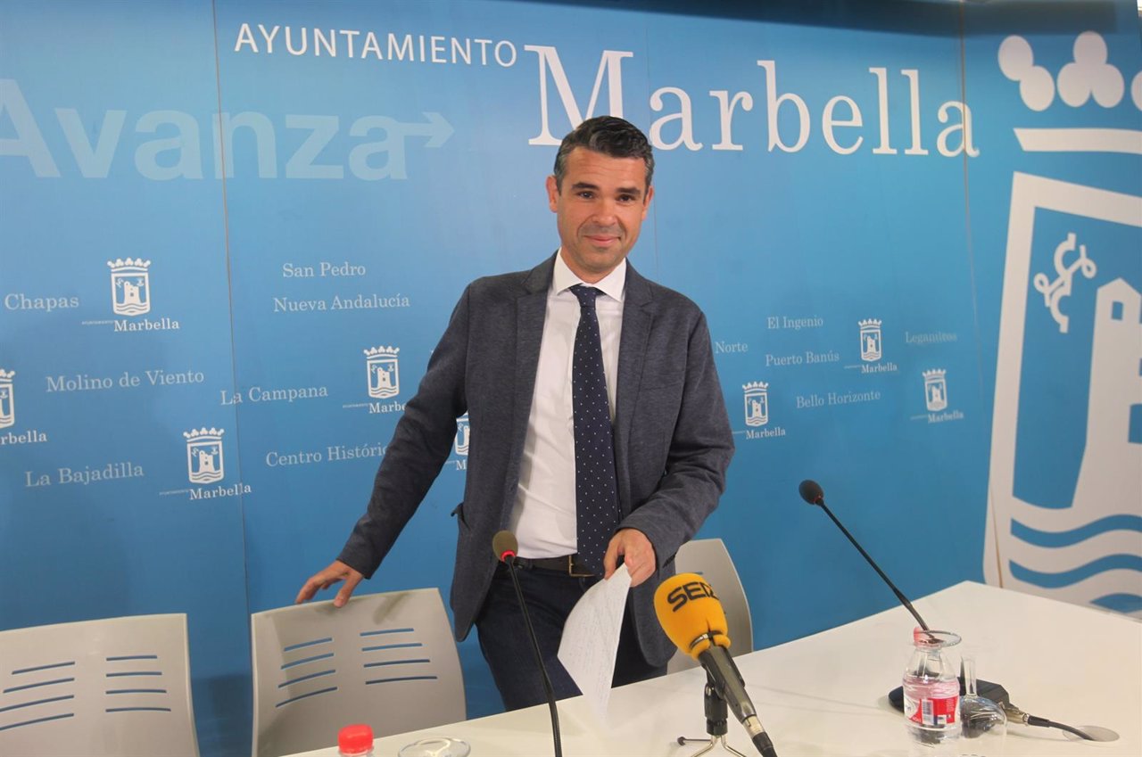 El alcalde de Marbella, José Bernal (2016)
