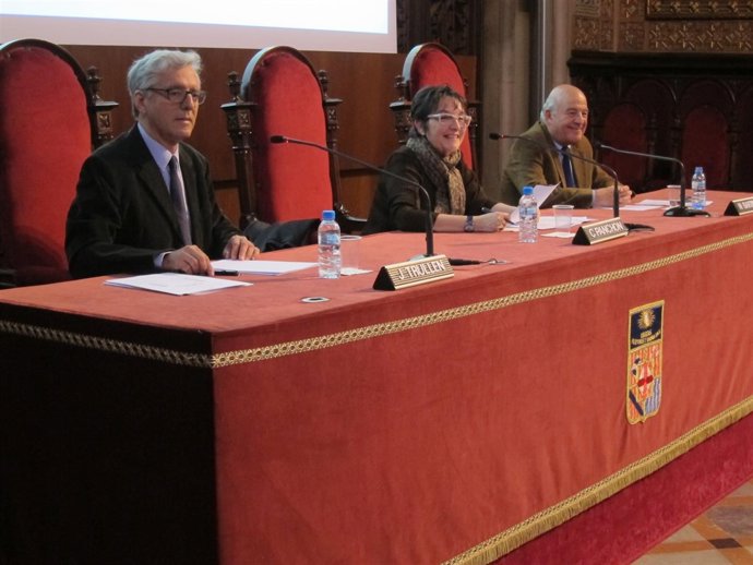 Joan Trullén, Carme Panchón y Narcís Bartina 