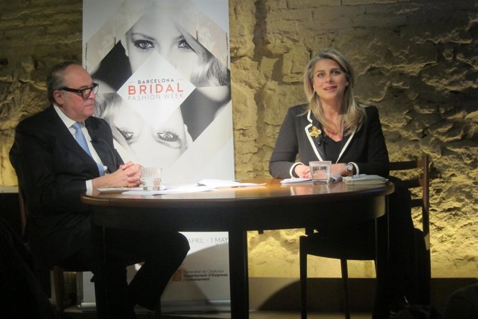 EL profesor del Iese José Luis Nueno y la dtora. De la BBFW Estermaria Laruccia