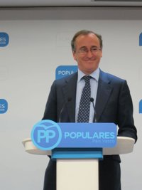 Alonso dice que el PP está "abierto" a que Pedro Sánchez pueda ser vicepresidente de un Gobierno de "gran coalición"
