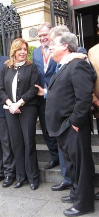 Susana Díaz: Por parte de Pablo Iglesias ha habido "mucho postureo"