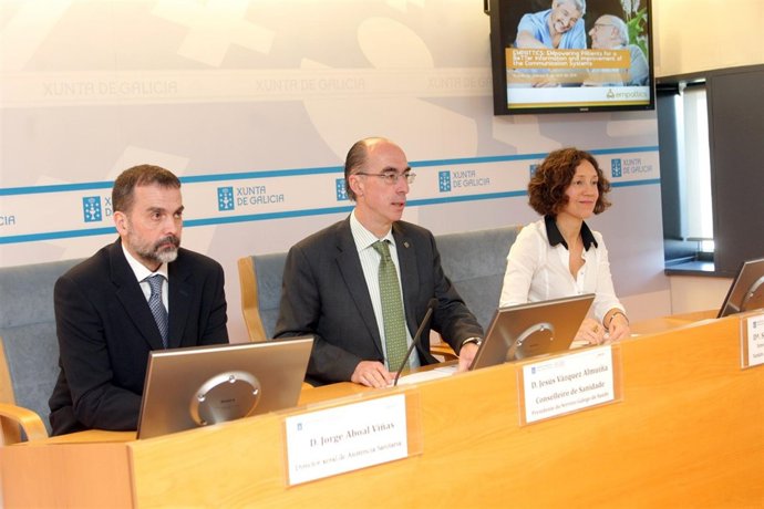   O conselleiro de Sanidade, Jesús Vázquez Almuiña, ofrecerá unha rolda de prens