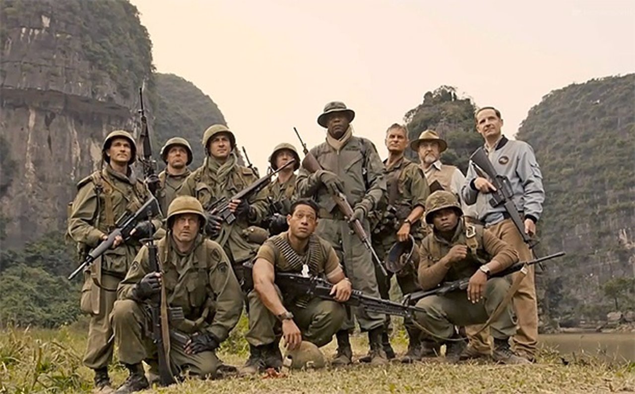 Priema imagen del reparto de Kong: Skull ISland