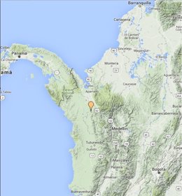 Un terremoto sacude al departamento colombiano de Antioquía 