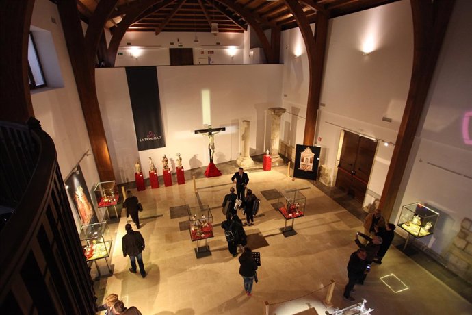 Vista de la exposición 'Domus trinitatis'.