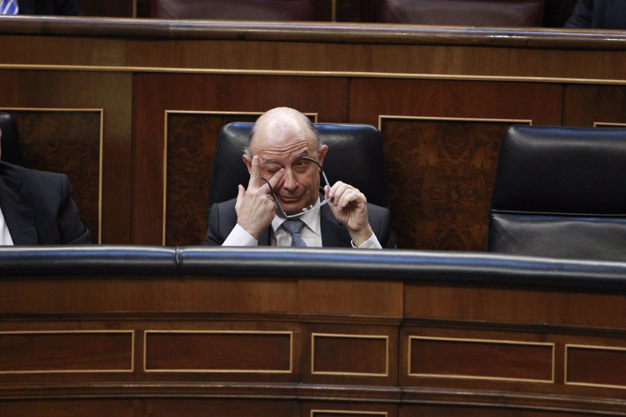 Cristóbal Montoro en el Congreso