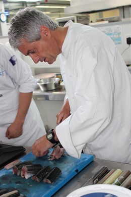 Master class de cocina impartida por el cocinero vasco y estrella Michelin, Fern