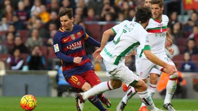 Messi en el Barcelona - Granada