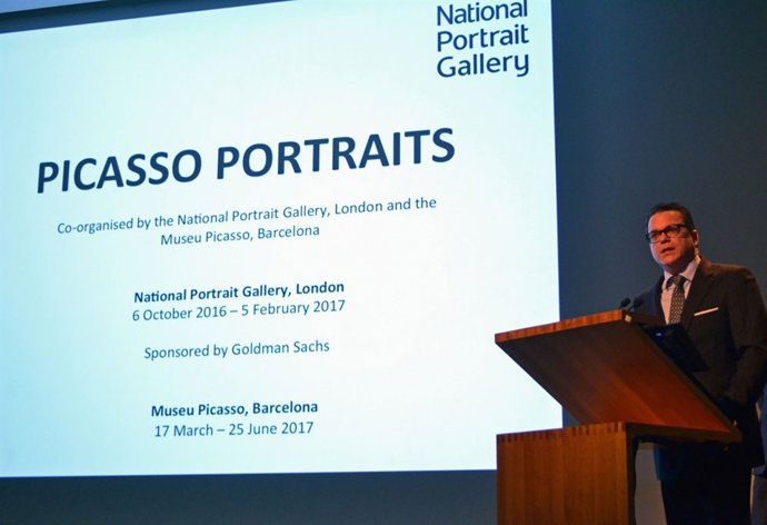 Bernardo Laniado-Romero en la exposición