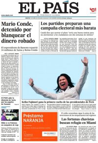 Las portadas de los periódicos de hoy, martes 12 de abril de 2016