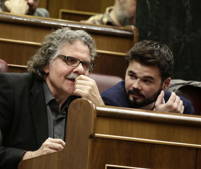 Joan Tardà y Gabriel Rufián, de ERC