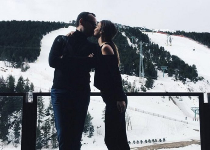 Laura Escanes y Risto Mejide