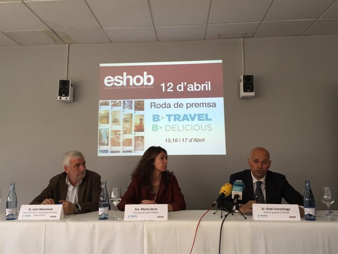 Presentación del área gastronómica del B-Travel