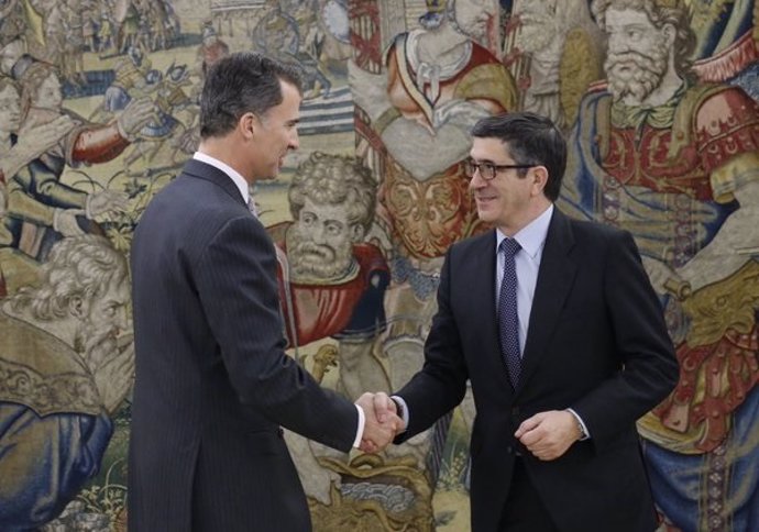 Audiencia del Rey al Presidente del Congreso, Patxi López