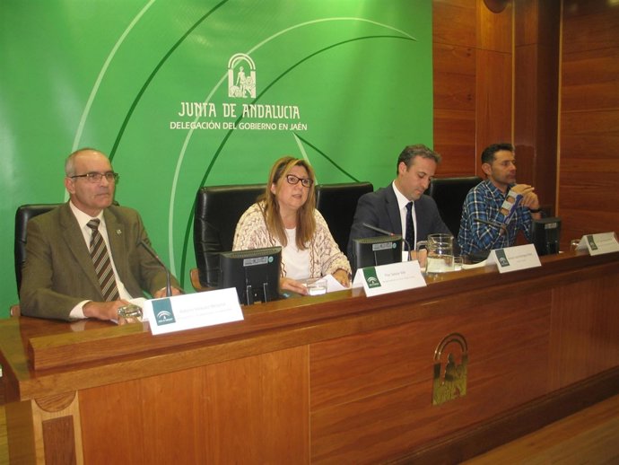 Presentación del Campeonato de Andalucía de Escalada en edad escolar.