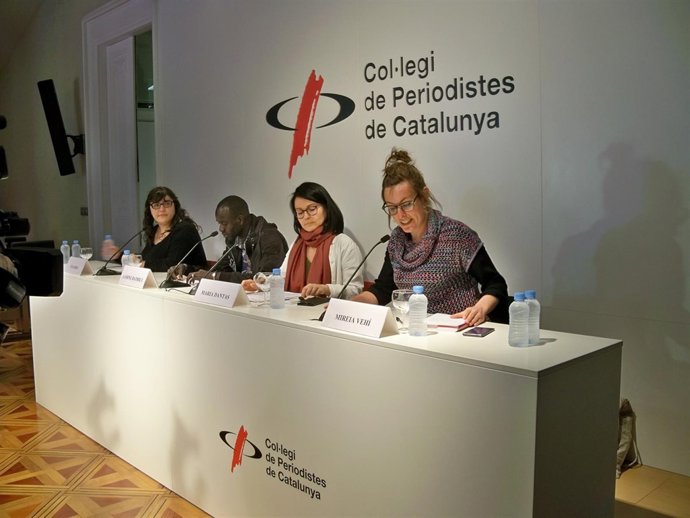 E.Pous, L.Bathily, M.Dantas, M.Vehí