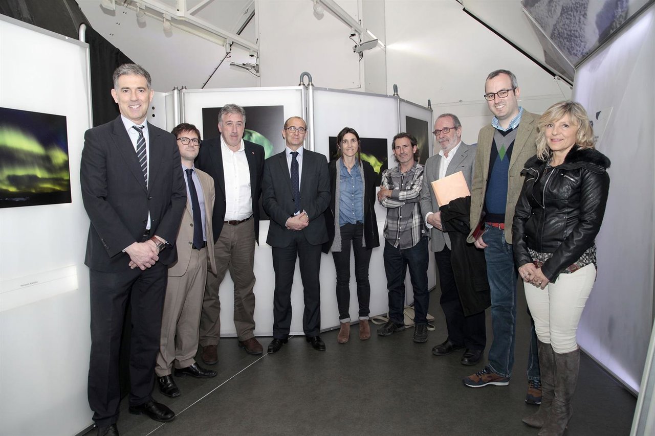 Inauguración de la exposición 'El Ártico se rompe'