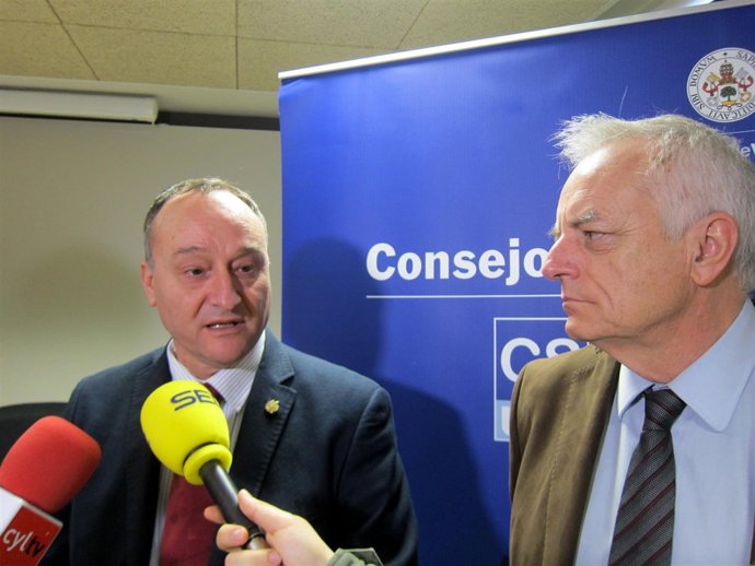 Daniel Miguel (izda) y Gerardo Gutiérrez.