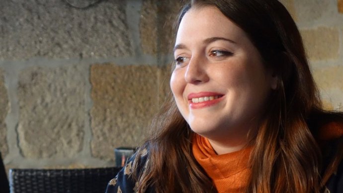 La diputada de En Marea y miembro de Podemos Galicia, Ángela Rodríguez 'Pam'