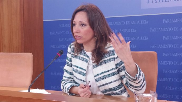 Patricia Navarro, hoy en rueda de prensa