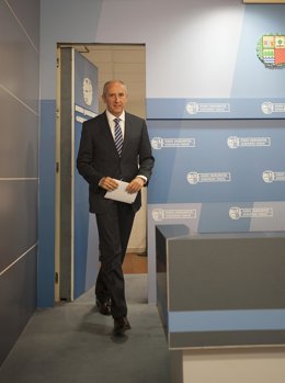 El portavoz del Gobierno vasco, Josu Erkoreka