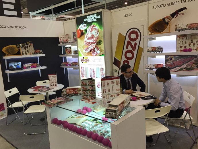 Stand de ElPozo en la Feria Food and Hotel Asia