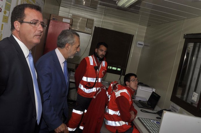 Visita al dispositivo sanitario.