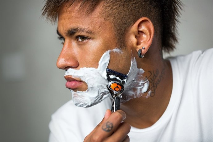 El brasileño Neymar, imagen de Gillete