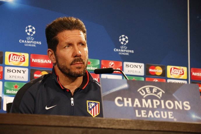 Diego Pablo Simeone, entrenador del Atlético de Madrid