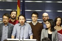La dirección de Podemos moviliza a sus bases para la consulta del pacto PSOE-Ciudadanos
