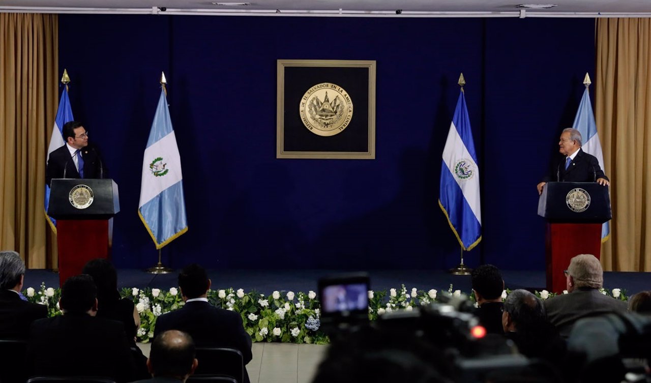 Visita de Estado a El Salvador  del Presidente de Guatemala, Jimmy Morales