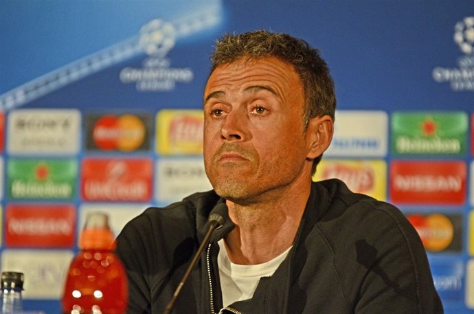 Luis Enrique, entrenador del FC Barcelona