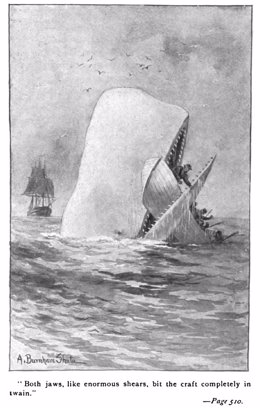 Ilustración de Moby Dick