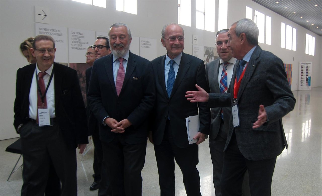 Amorós, Ferrmed, secretario Estado Infraestructuras Gómez-Pomar, y De la Torre