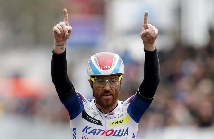 Luca Paolini, ciclista italiano que dio positivo por cocaína en el Tour