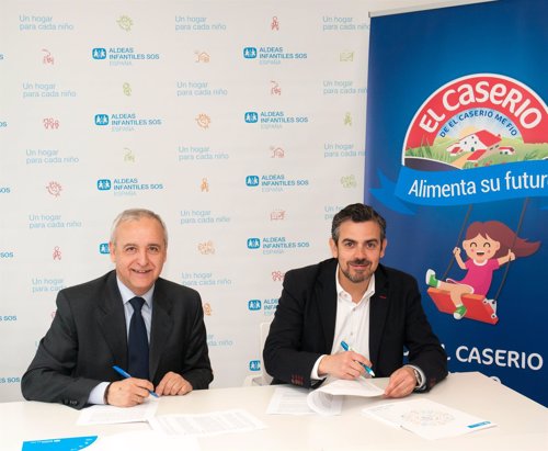 El Caserío dona 100.000 euros a Aldeas Infantiles SOS