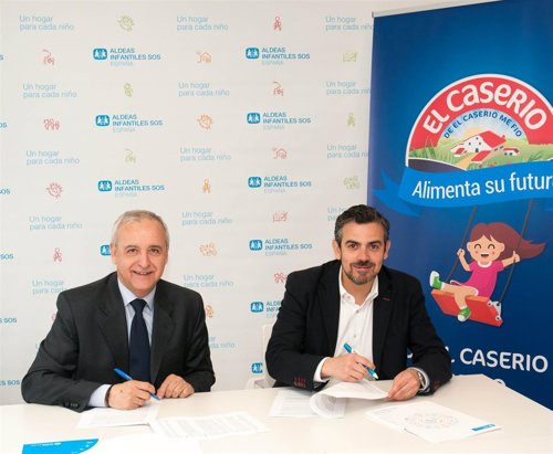 El Caserío dona 100.000 euros a Aldeas Infantiles SOS
