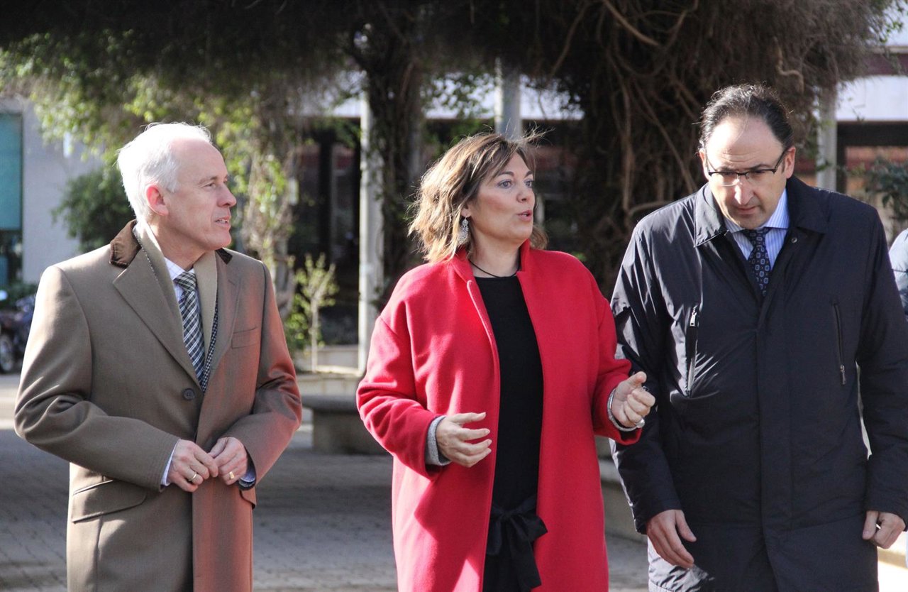 La consejera Milagros Marcos, en Palencia
