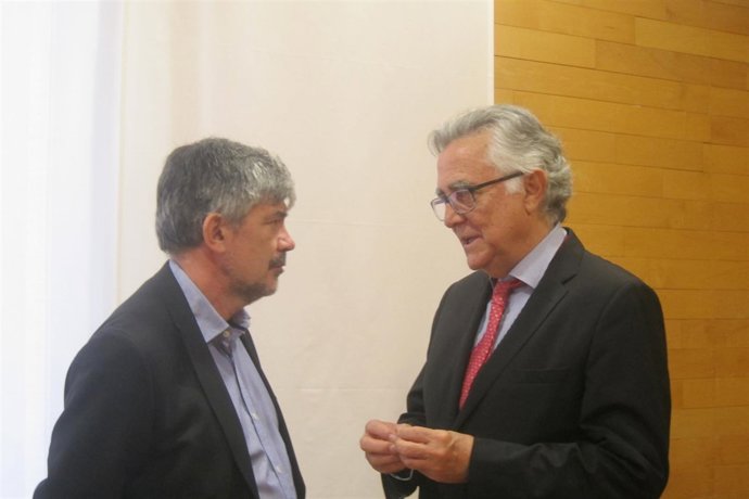Agustí Colom y Tomás Azcárate