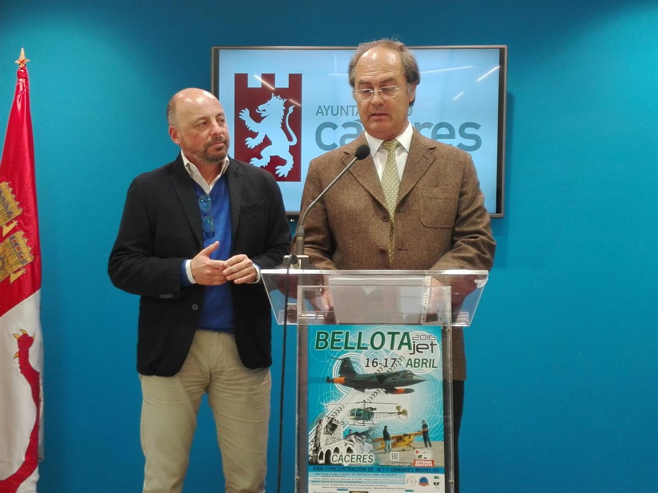 Presentación del XXIII Bellota Jet de Cáceres