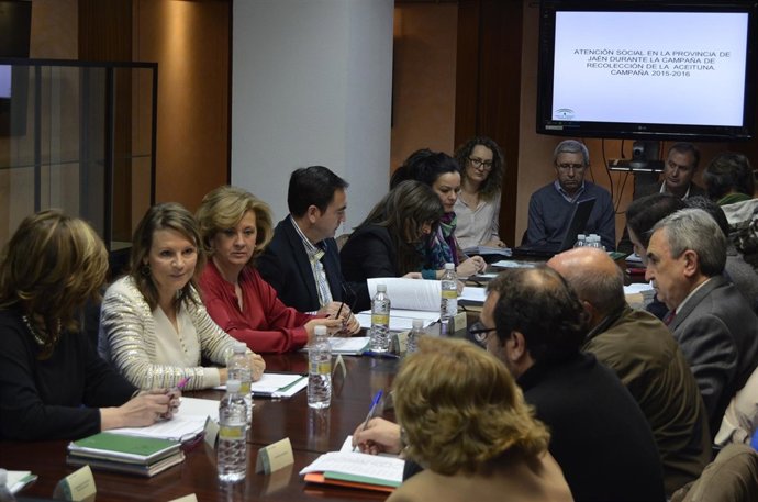 Reunión del Foro Provincial de la Inmigración de Jaén.
